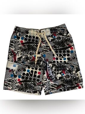 Machine Men’s Swim Trunks 34 Modern Utility